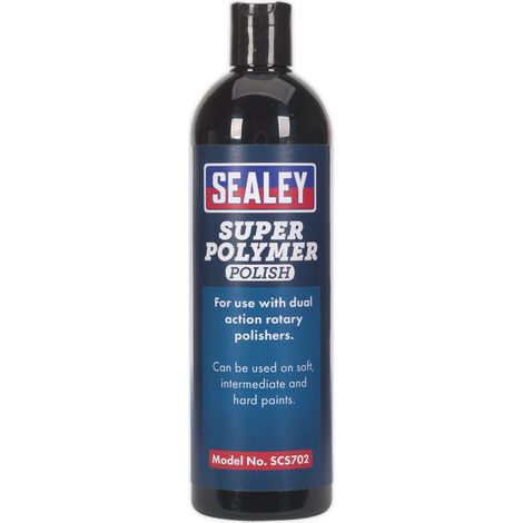 Sealey Super Polymer Car Polish Carnauba Wax Paint Buffing Detailing SCS702