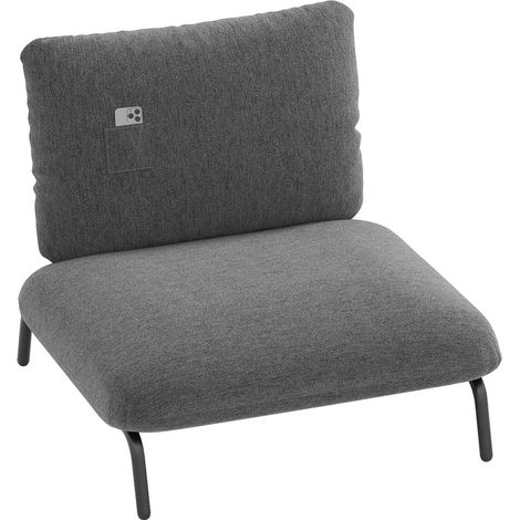 Übergroßer Akzentstuhl, extra breite Sitzfläche, Tragkraft 250 kg