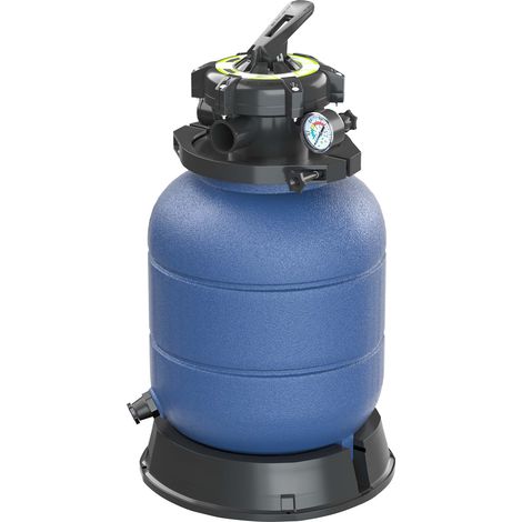 Wiltec Filtro a sabbia per piscina senza pompa, piscina filtro a sabbia, per ca. 21 kg di sabbia, filtraggio a sabbia (1/5)