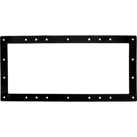 Hayward – Joint de bride de skimmer grande meurtrière noir – Pack de 2 – Élastomère pour filtration – Compatible avec skimmer