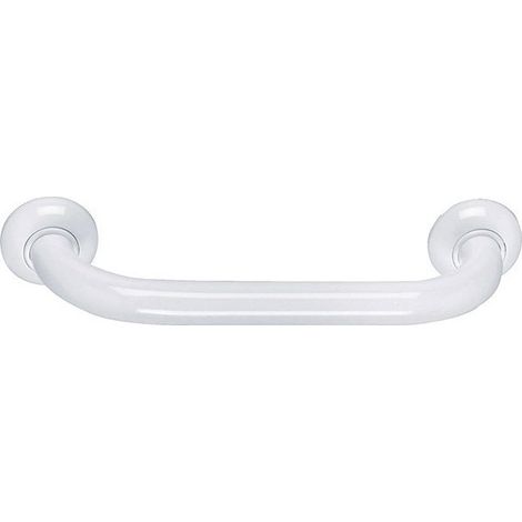 Gerade Aluminium-Epoxy-Stützstange Profi Weiß 30cm Unsichtbare Befestigungen