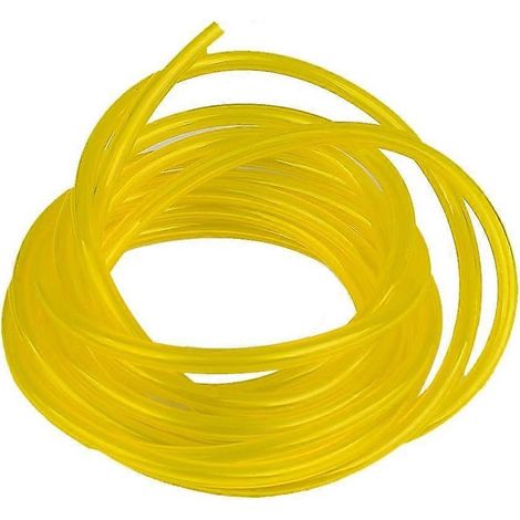Tuyau d'essence Bluezoo 1/8 pouce, 3 m (10 pieds), diamètre intérieur 1/8" x diamètre extérieur 1/4", tuyau d'huile 3 mm x 6 mm pour petit moteur 2 temps, coupe-bordures, débroussailleuse, tondeuse à  (1/5)