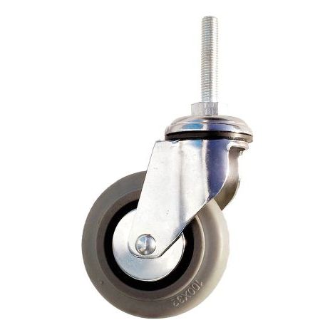 Roulette industrielle Pivotante Guitel Hervieu, Acier galvanisé, Ø 125mm, 90kg ( Prix pour 1 )