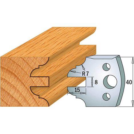 690.099 PAR CUCHILLAS KSS 40X4MM