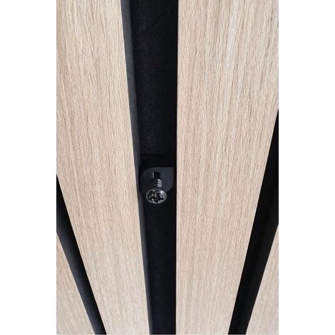 Clips muraux acoustiques - Noir - Plastique - Vis - Support photo - Clip de panneau mural acoustique (1/3)
