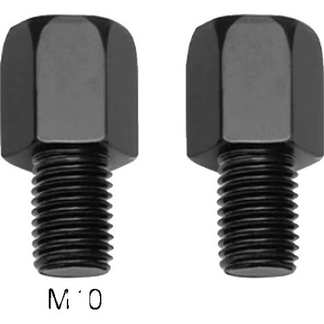 Adaptadores de espejo, compatibles con roscas de 8 mm/10 mm, construcción de aleación duradera, 2x M10 (RR) (1/2)