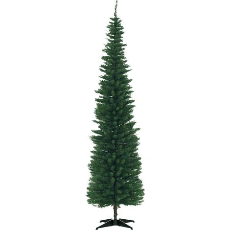 Weihnachtsbaum künstliche Künstliche Tanne Christbaum, inkl Ständer Weihnachtsstern 2,1 m, Grün (1/5)