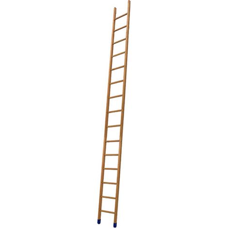 Scala isolante semplice in legno - Altezza di accesso 3.22m - BSMEN-350