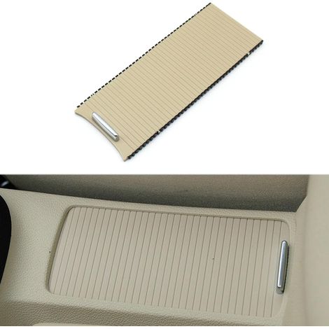 Support de tasse d'eau de voiture pour console centrale, accoudoir coulissant, volets roulants, garniture pour MK5 MK6 6 5 1K0 862 531 A 5KD862531 1K0862531 (beige) (1/4)