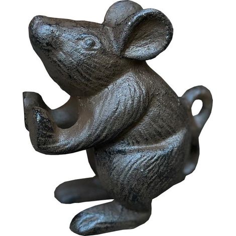 Cast Iron Decorative Mouse Doorstop (1/5)