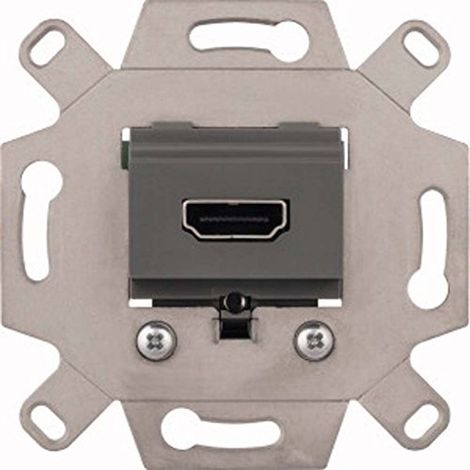 MERTEN MEG4583 0000 HDMI GREY SOCKET-OUTLET SOCKET-OUTLETS MEG4583-0000
