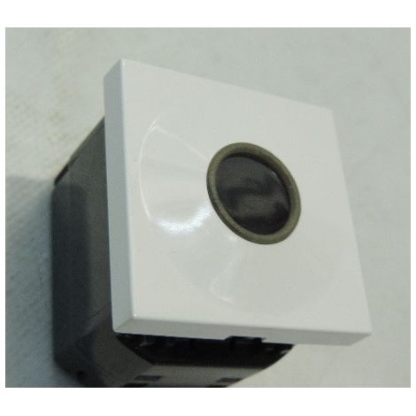 Interrupteur à effleurement sans contact 10AX 2 module format 45X45mm blanc Prog MOSAIC LEGRAND 076666