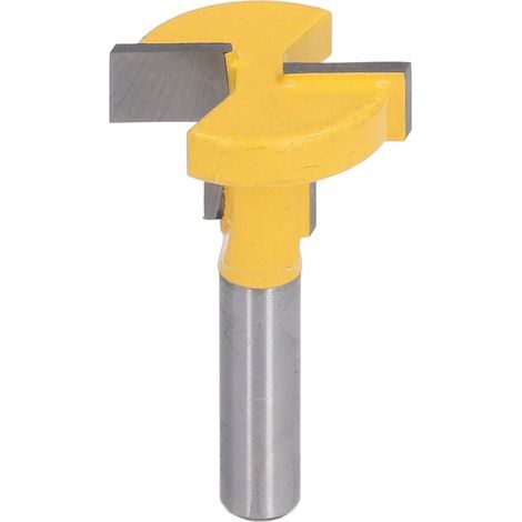 Fraise à rainurer droite pour défonceuse à rail en T, outils de travail du bois, queue de 8 mm (1/5)