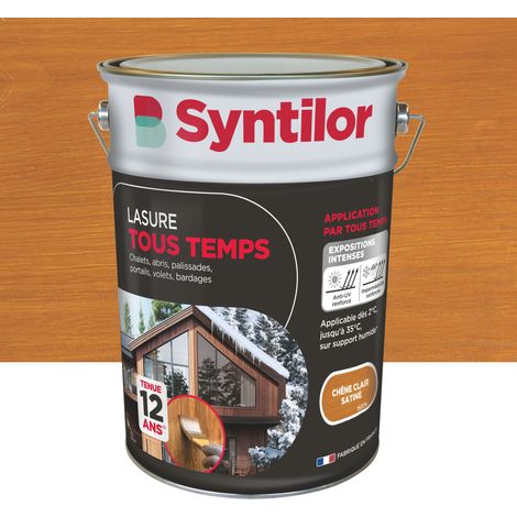 Lasure Tous Temps Syntilor 5L Chêne Clair (1/5)
