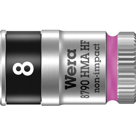 Douilleavec Attesa 6-Lato Lungo 1/4 8X Mm Wera (1/5)