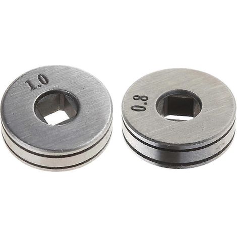 Rouleau d'entraînement d'alimentation de fil de soudage MIG en acier de haute précision 0,6 x 0,8 pour machine à souder (1/5)