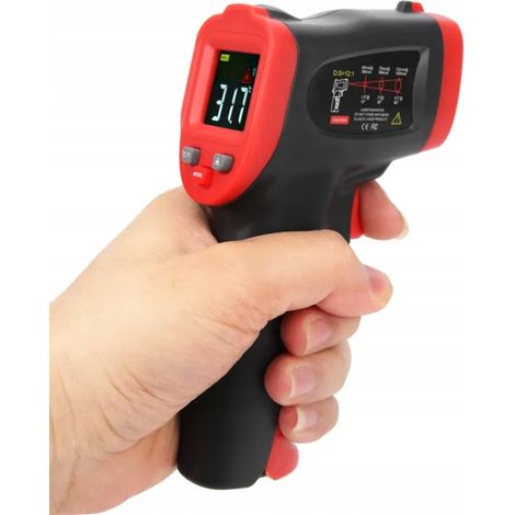 TERMOMETRO LASER PIROMETRICO -50 +600°C TARATURA (1/5)