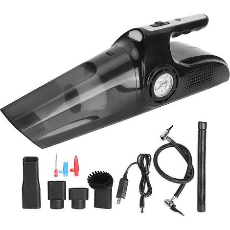 4-in-1 Akku-Stielstaubsauger, 120 W, USB-aufladbar, Nass- und Trockenreinigung, für Zuhause und Auto (1/5)