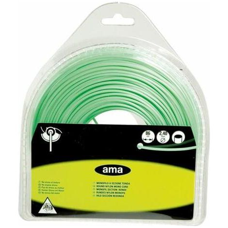 Filo per decespugliatore Evergreen da 56m sezione tonda Ø 3mm