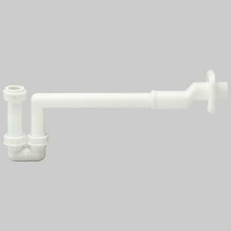 SIFONE eccentrico per bidet sospeso - 1"1/4 x Ø 32 - 40
