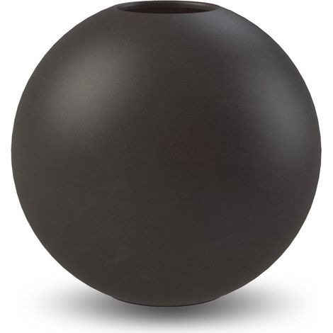 Vase sphérique, Noir, 10 cm (1/4)