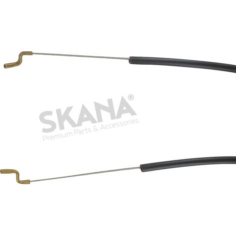 Cable acelerador con longitud de funda de 897 mm, cable de 1005 mm adaptable para Husqvarna para modelos 240r, 245r. Reemplaza original 50