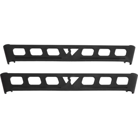 2 Pièces Crochets latéraux pour étagère de camping noir nylon matériel portable range-vaisselle extérieur fixation latérale pour ranger L (1/5)