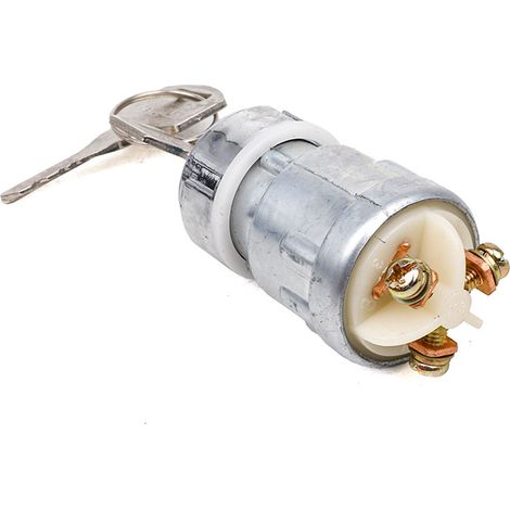 Interrupteur de démarrage, contacteur à clé, interrupteur de verrouillage électrique, petite chargeuse, chariot élévateur (1/5)