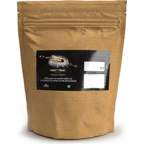 INSECT FRASS - Guano d'insectes en sachet de 4 kilos - Guano Diffusion (1/2)
