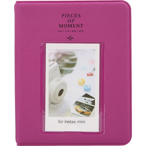 Album Photo 64 Places Pour Instax Mini 9 8 8+ - Étui De Rangement Violet - Cadeau Souvenir Famille - 1 Pièce (1/5)