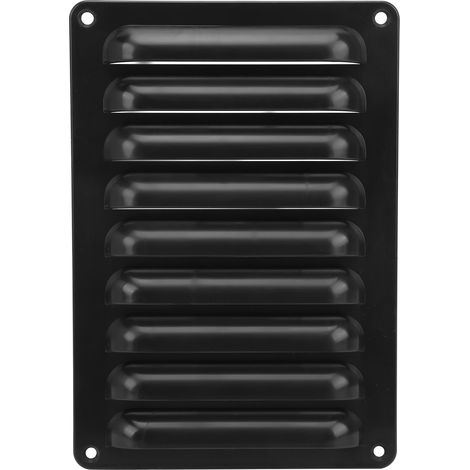 Grille de ventilation pour camping-car M5 ABS noir, accessoire universel professionnel et raffiné pour yacht et bus. (1/5)