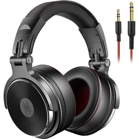 Casque DJ à dos fermé Pro50, casque Hi-Fi OneOdio, casque de musique informatique filaire avec haut-parleurs de 50 mm (noir)-Ywey (1/5)