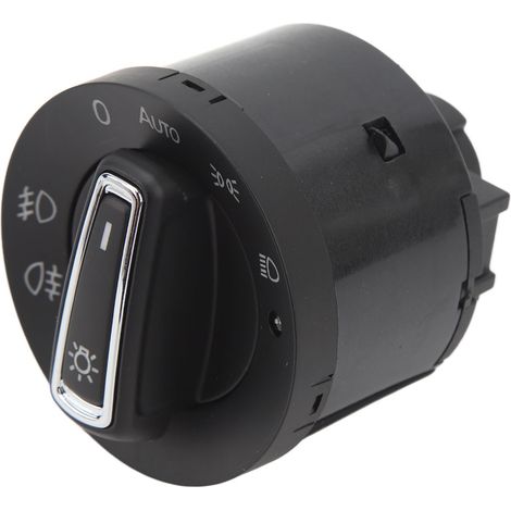 Commutateur de phares avec module de capteur de luminosité compatible avec Volkswagen Passat Bora 2006-2012, modèle D à petit phares (1/5)