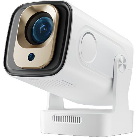Mini vidéoprojecteur à focale courte HY260Pro - Android 11 - 390 ANSI - Full HD 1080P natif - autofocus - Wi-Fi 6 - Bluetooth 5.4 - home cinéma (1/3)