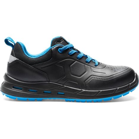 Sottozero Work BRITANNIA S3S ESD Scarpa Bassa da Lavoro in Pelle NERO, Numero 40
