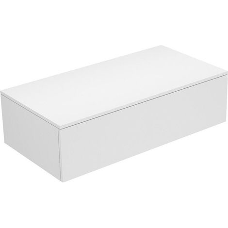 Madia EDITION 400 1 estraibile frontale 1050 x 289 x 535 mm petrolio, vetro petrolio opaco KEUCO