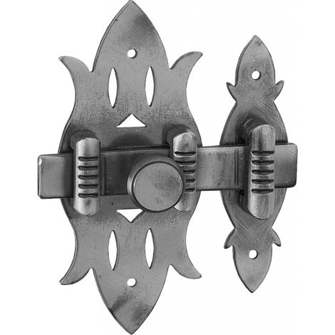 Chiavistello RUSTIQUE in ferro patinato, 40 x 90 mm – THIRARD