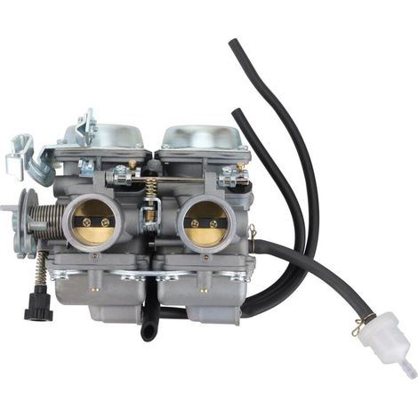 Carburateur double pour moteur bicylindre Rebel CMX250 CA250 (remplacement pour chambre à carburant 250 cm3).