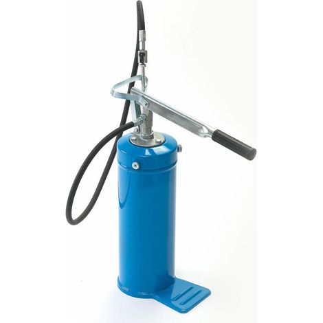 INGRASSATORE A BARILE POMPA GRASSO 8Kg COMPLETA DI TESTINA 1/4" + TUBO AMA