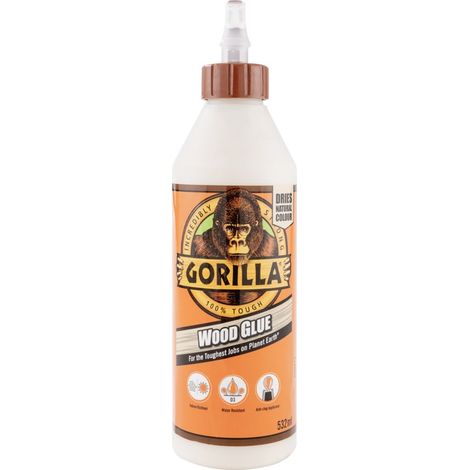 Gorilla Glue 5044181 PVA Wood Glue – Waterproof, Multi-Purpose, 532ml