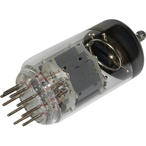 BTB Vertrieb UCC 85 Tube électronique Double triode 100 V 4.5 mA Nombre de pôles: 9 Culot: noval Contenu 1 pc(s) Q38611