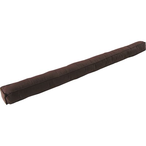 Bas de porte adhésif So design textile (bourrelet) ELLEN, L.100 cm marron