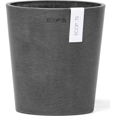 VASO DA TAVOLO ROTONDO MORINDA D11XH12,5CM GRIGIO SCURO (1/3)