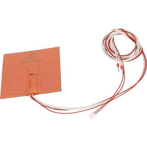Tapis chauffant en silicone pour imprimante 3D 100 x 100 mm, 220 V, 100 W, importé, en caoutchouc. Accessoires pour plateau chauffant VORON V0.1 V0. (1/5)