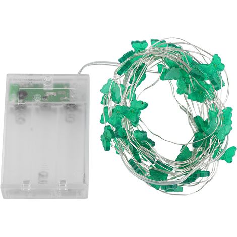 50 LED-Schmetterlingslichterketten, batteriebetrieben, für Hochzeiten, Gartenpartys (1/5)