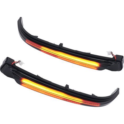 Stück dynamische Blinker für Rückspiegel mit getönten Gläsern als Ersatz für Peugeot 3008 MKII 2016–2021 (1/5)