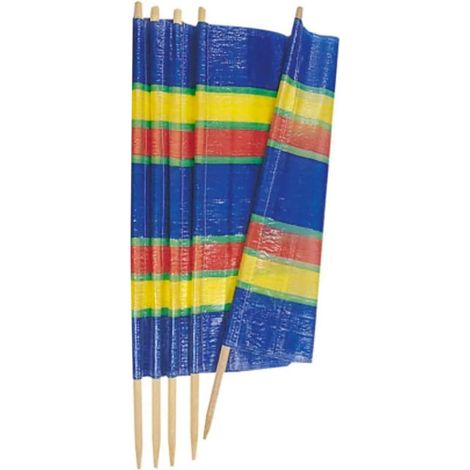 8 Pole Windbreak Heavy Duty Multicolour Garden Wind Break Beach Sun Shade Holiday Caravan & Camping Shelter 1.5m x 4.6m (1.5m poles)