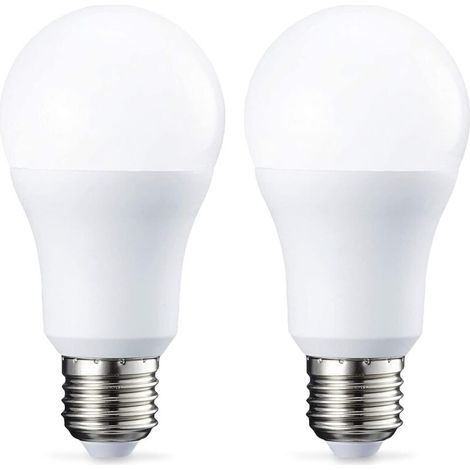 Ampoule LED à vis Edison - E27/E14/B22, 5 W-A, sans scintillement, lumière blanche / 6500 K, lot de 2 (1/3)