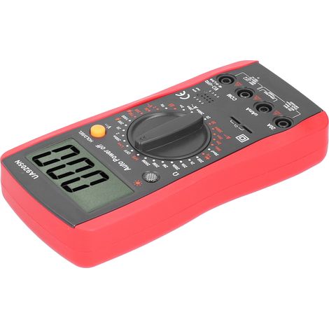 Multimètre numérique LCD UA9205N : voltmètre AC/DC, ampèremètre, capacimètre et ohmmètre. (1/5)