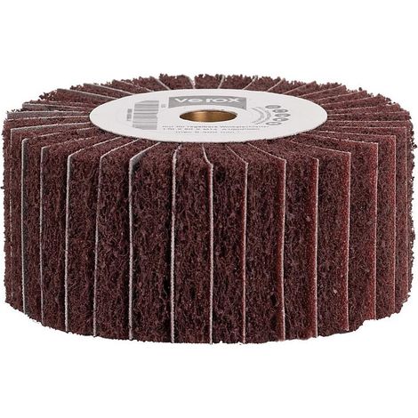 Cylindre a poncer toisonne av toile abrasive M 14 filetagefemelle 110x50xM14 Grain A 180/150